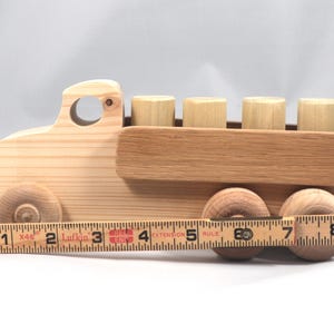 Handmade Wooden Toy Lorry Truck: Easy Five Truck Fleet Collection image 19