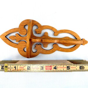 Victorian Style Fretwork Wall Shelves Handmade From Select Grade Hardwood And Hand Finished With Satin Polyurethane And Sold As A Pair