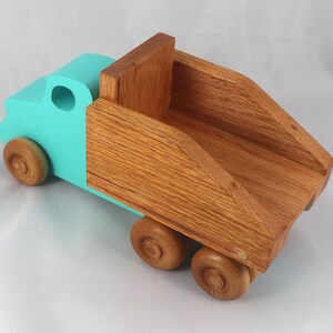 Handmade Wooden Toy Lumber Truck: Easy Five Truck Fleet Collection - 1 of 5 Trucks