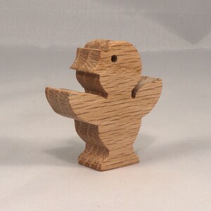 Handmade Wood Toy Singing Bird Cutout Unpainted Ready To Paint Freestanding From My Itty Bitty Animal Collection