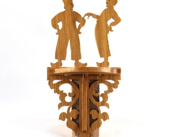Victorian Dutch Fretwork Shelf