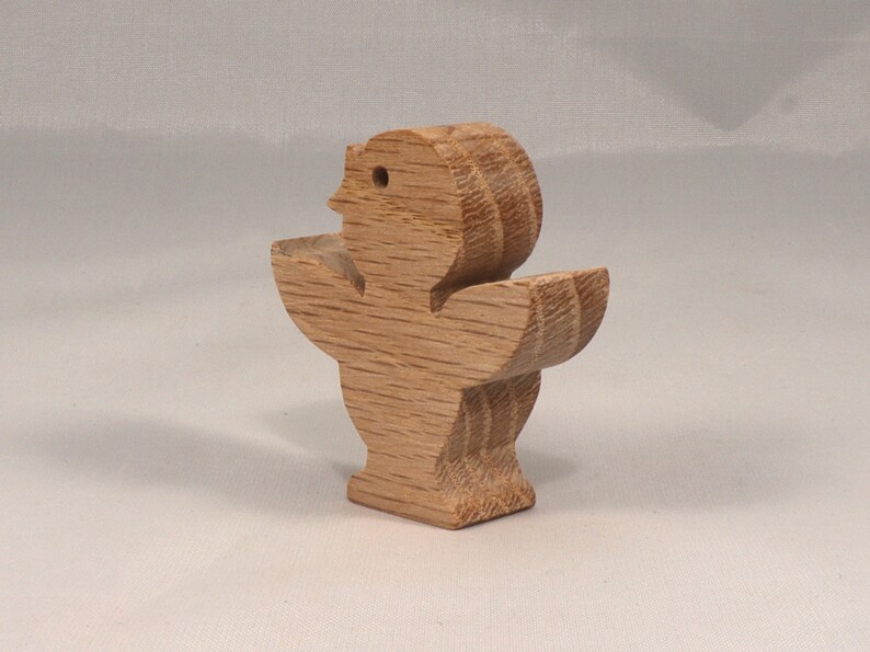 Handmade Wood Toy Singing Bird Cutout Unpainted Ready To Paint Freestanding From My Itty Bitty Animal Collection