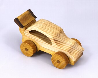 Wooden Toy Car: Speedy Wheels Collection