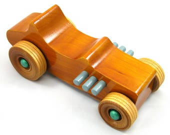 Coche de juguete de madera: Hot Rod T-Bucket de 1927