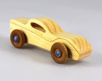 Handmade Wooden Toy Car: Itty Bitty Vette Coupe