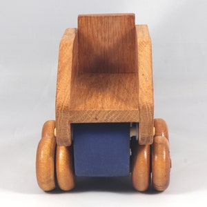 Handmade Wooden Toy Dump Truck, Painted in Your Choice of Colors, From My Easy 5 Truck Fleet Collection