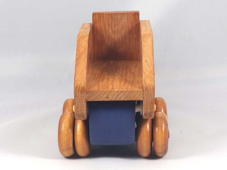 Handmade Wooden Toy Dump Truck, Painted in Your Choice of Colors, From My Easy 5 Truck Fleet Collection