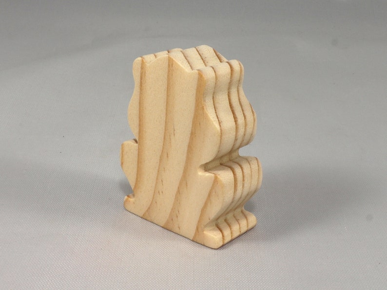 Handmade Wooden Toy Frog Cutout, Unfinished, Unpainted, Paintable, Ready to Paint, Freestanding, Chunky, and Stackable