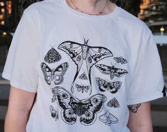 Moth Butterfly Insect Pattern Tshirt