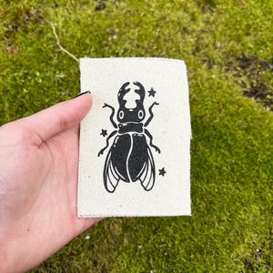 Little Star Beetle Canvas Patch