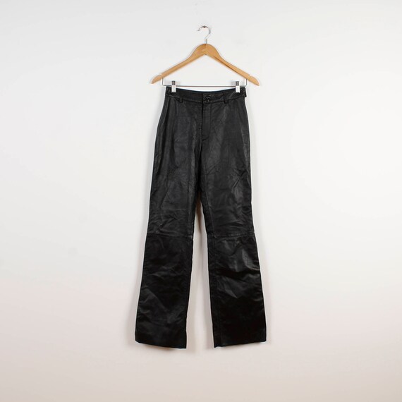 rock leather pants