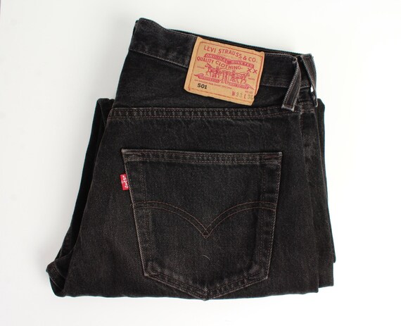 levis black denim