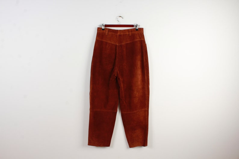 Caramel Brown Leather Pants Vintage Rocker Real Genuine Etsy