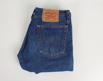 Levis 501 Denim Pants Blue Jeans Button Fly Vintage Levis - Etsy Canada