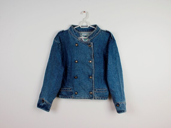 military denim jacket