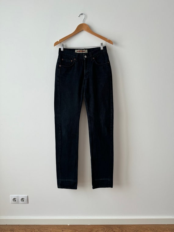 Crocker Jeans Vintage Black Denim Jeans 90s style 