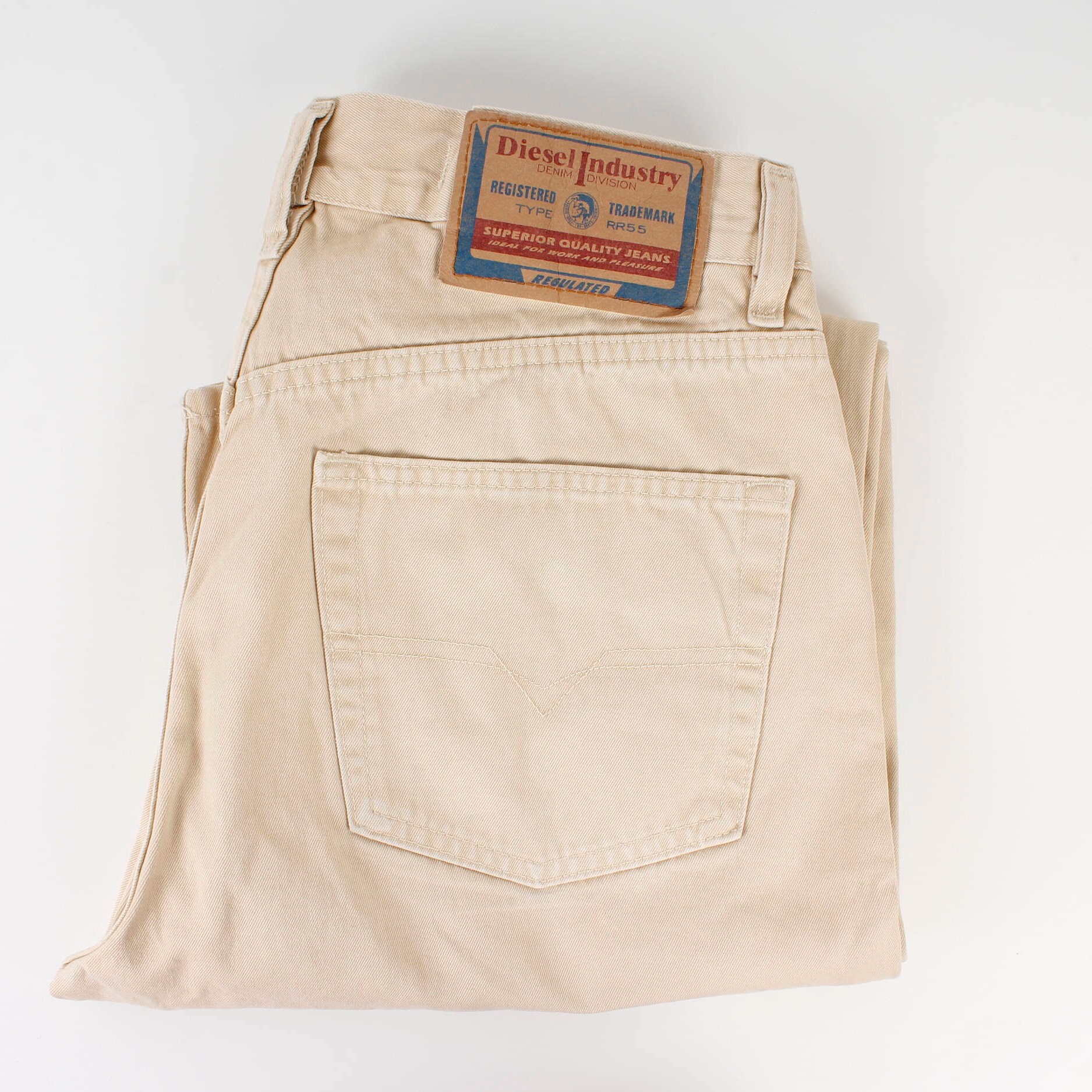 DIESEL Industry High Waist Denim Jeans 
