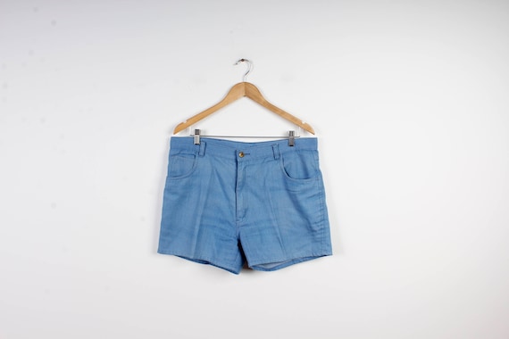 Denim Shorts Blue Jeans High Waist Beach Wear Summer Shorts Etsy