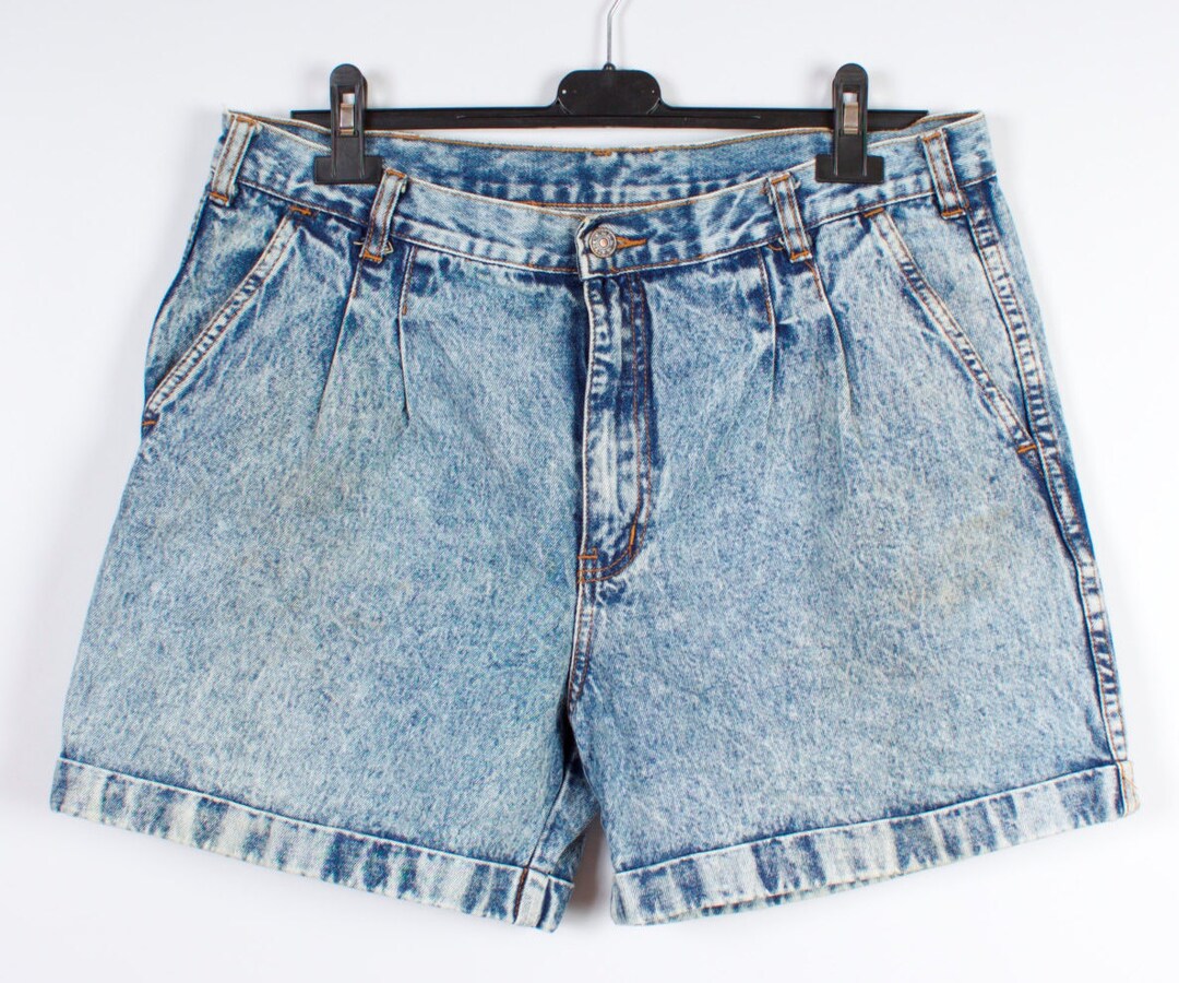 CASUAL RETRO WASHED HOLES DENIM SHORTS