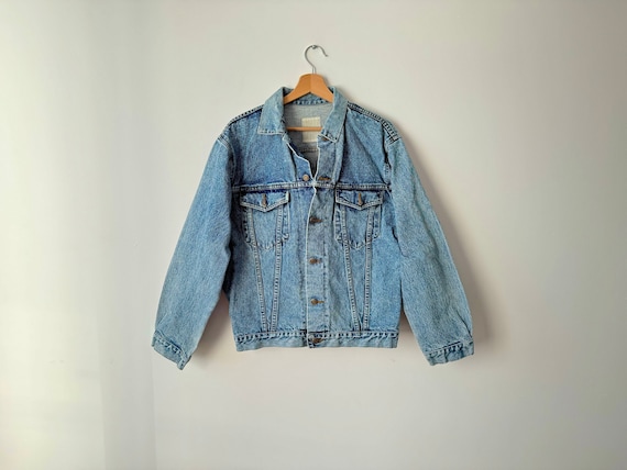 Denim military jacket womens clearance