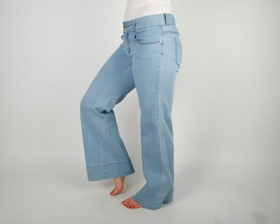 Hippie Denim Jeans Pants Flare Jeans 