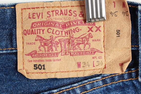 levis 501 w34 l34