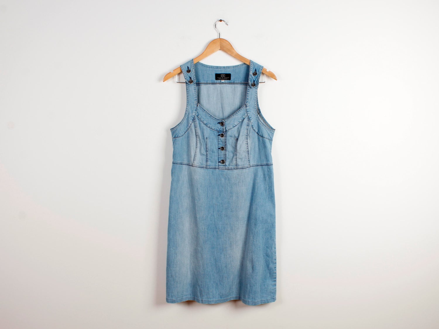 Denim Dress Vintage Country Western 
