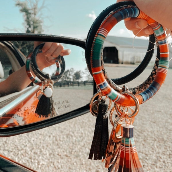 Serape Bangle Keyring