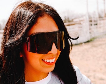 All Black Sport Sunglasses
