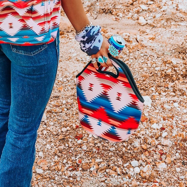 Aztec Lunch Tote