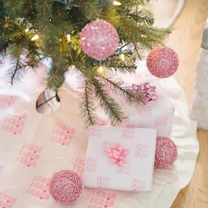 Roze Howdy-kerstboomrok