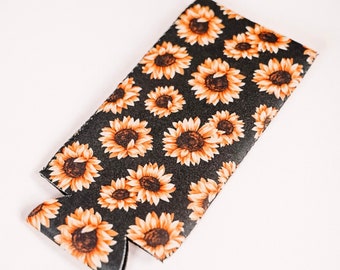 Paquete de 2 fundas térmicas altas con diseño de girasol