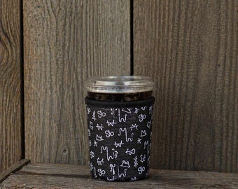 Black Brand Drink Sleeve Cozy