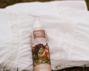 Ivory Floral Pastures | 8 oz Mighty Fine Body Lotion