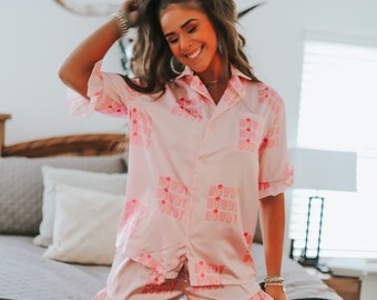 Pink Howdy Pajama Set
