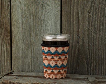 Aztec Drink Sleeve Cozy
