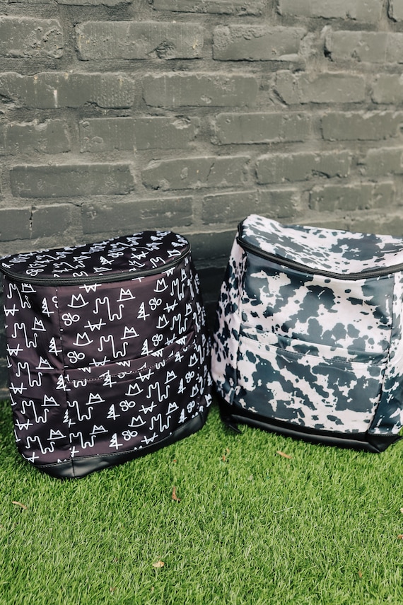 Black Brand Backpack Cooler