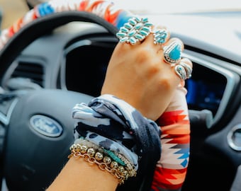 Aztec Steering Wheel Cover