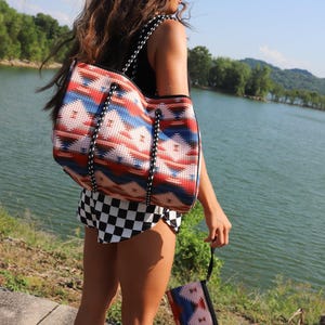 Aztec Large Tote Bag