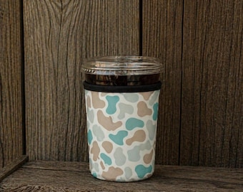 Camo Drink Sleeve Cozy