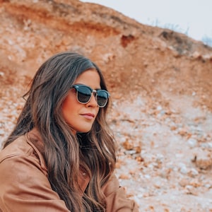 Gold Rimless Sunglasses