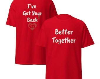 Better Together Twinning Friend  Adult Tshirt comes in every color!
