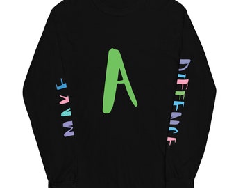 Make a Differece Adult Long Sleeve Tee