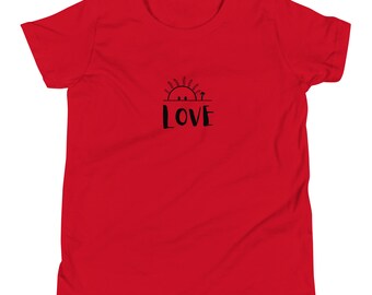 Love Sign Youth Short Sleeve T-Shirt