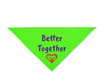 Bandanas para Cães de Serviço/Terapêuticos/Melhores Amigos