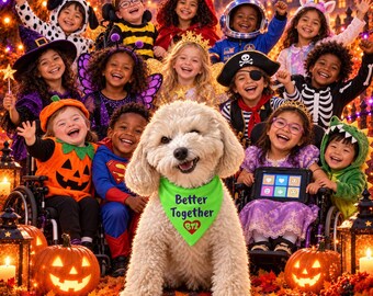 Best Friends /Therapy/ Service  Dog Bandanas