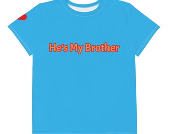 He's My Brother Twining Kids Tee