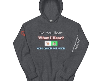 Do You Hear What I Hear Adult Hoodie