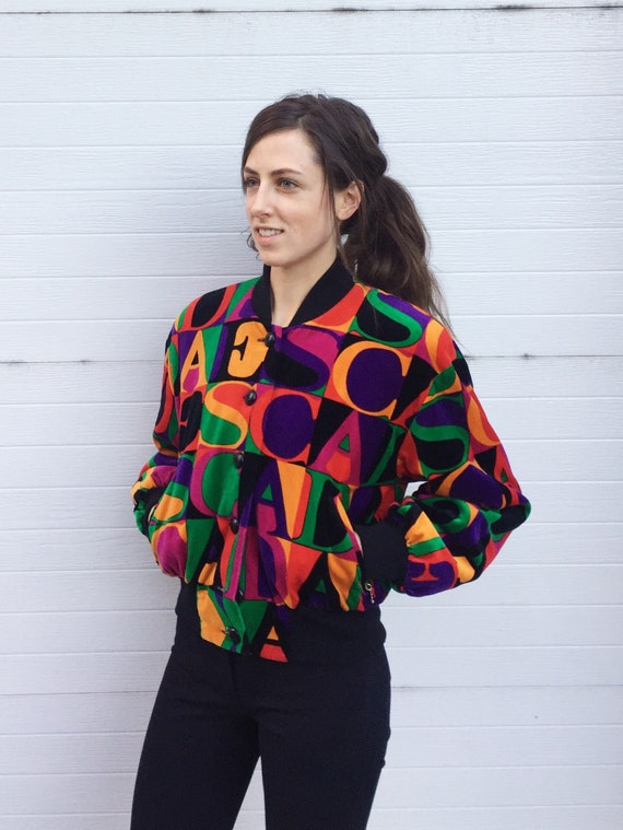 Iconic 1980s ESCADA Bomber Jacket