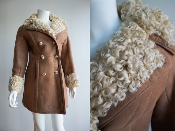 70s Curly Shearling Jacket